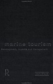 Cover of: Marine Tourism by Mark Orams