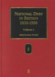 Cover of: British National Debt: 1850-1930