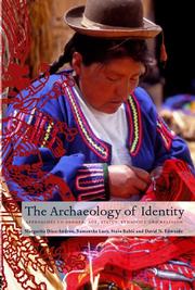 Cover of: The Archaeology ofi Identity: Approaches to Gender, Age, Statues, Ethnicity and Religion