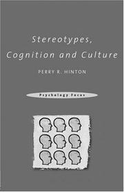 Cover of: Stereotypes, cognition, and culture