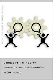 Cover of: Language in action: psychological models of conversation