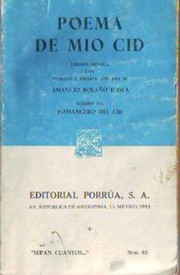 Cover of: Poema de mio Cid by Cid