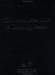 Cover of: Pre-Industrial Cities and Technology Reader by Colin Chant, Colin Chant