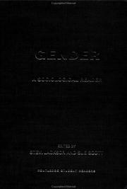 Cover of: Gender: A Sociological Reader (Routledge Studies in Social and Political Thought)