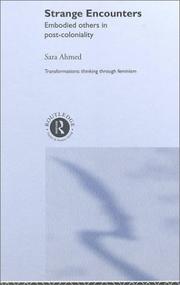 Cover of: Strange Encounters by Sara Ahmed