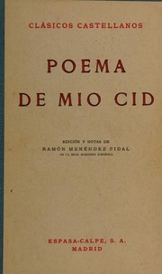 1963 Cid POEMA DI MIO CID . 