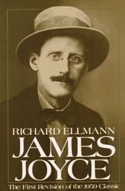 Cover of: James Joyce (Oxford Lives) by Richard Ellmann