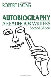 Cover of: Autobiography: a reader for writers