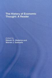 Cover of: History of Economic Thought: A Reader