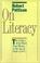 Cover of: On Literacy