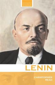 Cover of: Lenin: A Post-Doviet Re-evaluation (Routledge Historical Biographies)