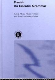 Cover of: Danish: An Essential Grammar (Routledge Grammars)