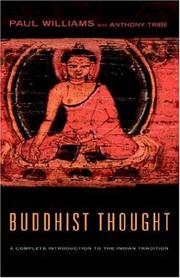 Cover of: Buddhist thought