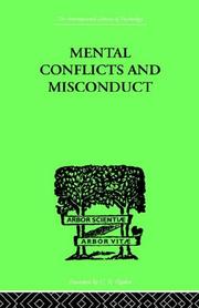 Cover of: Mental Conflicts and Misconduct by William Healy