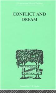 Cover of: Conflict and Dream by W. H. R. Rivers