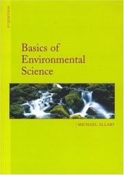 Cover of: Basics of environmental science by Michael Allaby