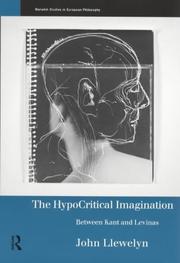 Cover of: The hypocritical imagination: between Kant and Levinas