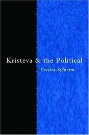 Cover of: Kristeva and the political