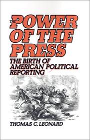 The Power of the Press by Thomas C. Leonard