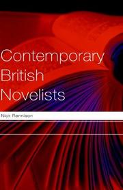 Cover of: Contemporary British novelists