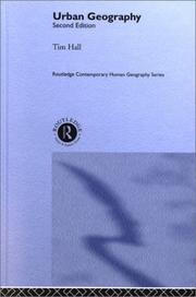 Cover of: Urban Geography/Hall 2E CL