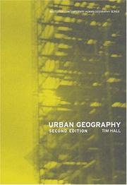 Urban geography by Tim Hall