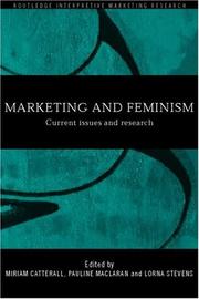 Cover of: Marketing and Feminism | M. Catterall