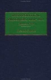 Cover of: Irish political offenders, 1848-1922 by Seán McConville