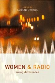 Cover of: Women and Radio: Airing Differences