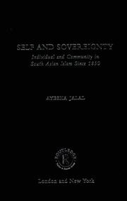 Self and Sovereignty by Ayesha Jalal