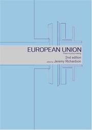 Cover of: European Union: Power and Policy Making (Routledge Research in European Public Policy)