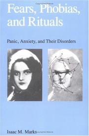 Cover of: Fears, phobias, and rituals by Isaac Meyer Marks
