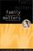 Cover of: Family matters