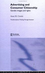 Advertising and consumer citizenship by Anne M. Cronin