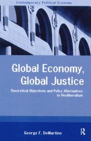 Cover of: Global Economy, Global Justice by G. Demartino