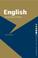 Cover of: English