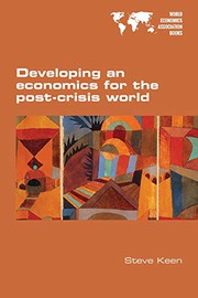 Cover of: Developing an economics for the post-crisis world
