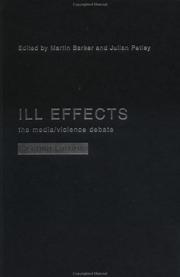 Cover of: Ill Effects by Martin Barker