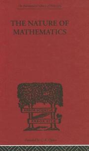 Cover of: The Nature of Mathematics by Max Black, Max Black