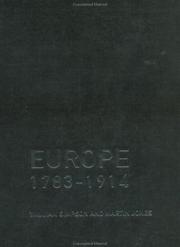 Cover of: Europe, 1783-1914 by Simpson, William