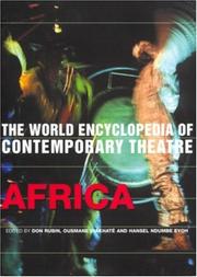 Cover of: World Encyclopedia of Contemporary Theatre by Don Rubin