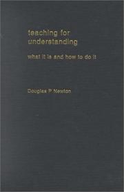 Cover of: Teaching for Understanding by 
