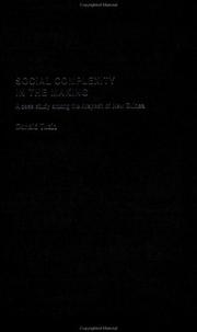 Cover of: Social Complexity in the Making by Donald Tuzin