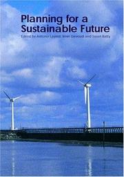 Cover of: Planning for a sustainable future by edited by Antonia Layard, Simin Davoudi, Susan Batty.