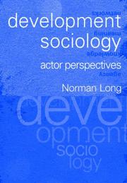 Cover of: Development Sociology: Actor Perspectives
