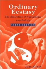 Cover of: Ordinary Ecstasy by John Rowan