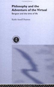Cover of: Philosophy and the Adventure of the Virtual by Ansell-Pearson