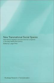 Cover of: New Transnational Social Spaces: International Migration and Transnational Companies in the Early Twenty-first Century (Transnationalism)