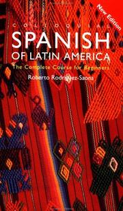 Cover of: Colloquial Spanish of Latin America by Rodriquez-Saona