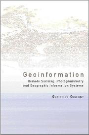 Cover of: Geoinformation by Gottfried Konecny, Gottfried Konecny